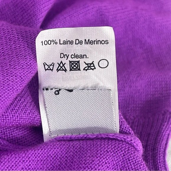 J.Crew Black Label Merino Wool Oversized Dolman Sleeves Lightweight Sweater XXS - Picture 6 of 6